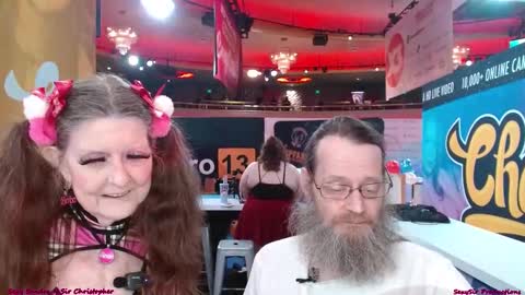 Sexy Sandra    and Sir Christopher online show from January 17, 2025, 11:07 pm