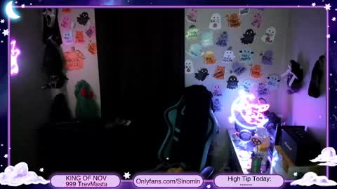 Sinomin online show from November 9, 2025, 11:36 pm