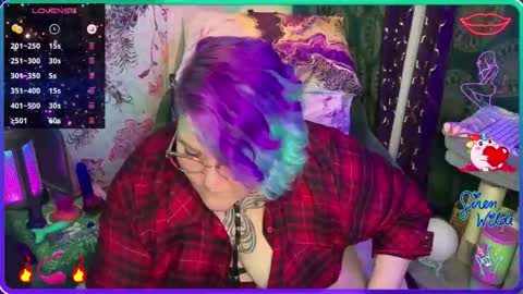 Snapshot of sirenwilde chatting on February 26, 2026, 1:37 am Siren Wilde online show from February 26, 2026, 1:37 am