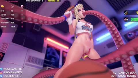 SkyeAnette online show from February 1, 2025, 2:16 am