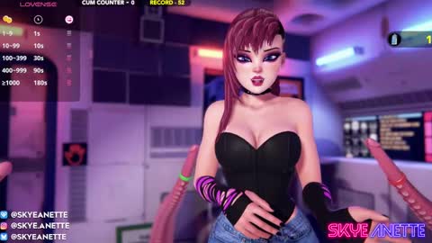 SkyeAnette online show from February 7, 2025, 2:08 am