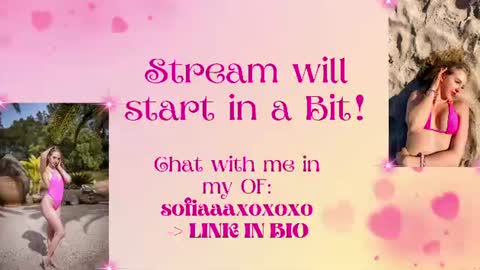 Snapshot of sofiaaaxoxoxo chatting on June 13, 2026, 8:01 am Sofia online show from June 13, 2026, 8:01 am