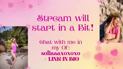 Snapshot of sofiaaaxoxoxo chatting on July 6, 2026, 8:11 am Sofia online show from July 6, 2026, 8:11 am