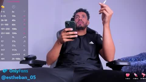 Snapshot of steven_smith05 chatting on September 27, 2025, 7:46 am Esteban online show from September 27, 2025, 7:46 am