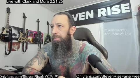 StevenRiseNYC online show from February 17, 2025, 1:10 pm
