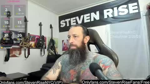 StevenRiseNYC online show from February 26, 2025, 11:59 pm