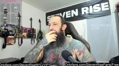 StevenRiseNYC online show from March 2, 2025, 1:05 pm