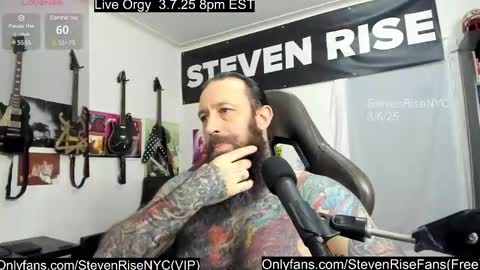 StevenRiseNYC online show from March 7, 2025, 2:46 am