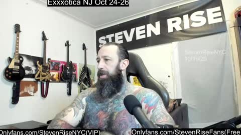 StevenRiseNYC online show from October 19, 2025, 11:49 pm