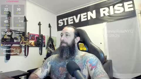 StevenRiseNYC online show from November 28, 2025, 11:40 pm