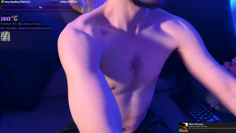 Im Substanc3  online show from January 23, 2025, 9:29 pm