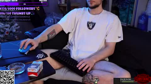 Snapshot of substanc3 chatting on December 15, 2025, 5:28 pm Im Substanc3 online show from December 15, 2025, 5:28 pm