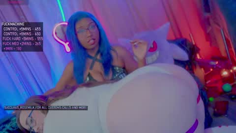 Succubus RoseMilk online show from January 25, 2025, 2:04 am