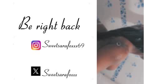 Snapshot of sweetsarafoxxx chatting on December 18, 2024, 4:06 pm Sara Sofia Libra online show from December 18, 2024, 4:06 pm