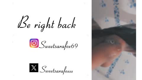 Snapshot of sweetsarafoxxx chatting on February 1, 2025, 4:03 am Sara Sofia Libra online show from February 1, 2025, 4:03 am