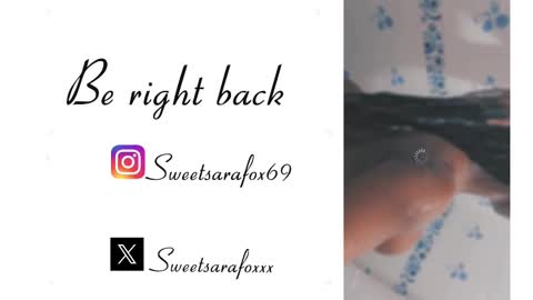 Snapshot of sweetsarafoxxx chatting on September 18, 2025, 1:18 am Sara Sofia Libra online show from September 18, 2025, 1:18 am