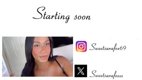 Snapshot of sweetsarafoxxx chatting on September 28, 2025, 3:06 pm Sara Sofia Libra online show from September 28, 2025, 3:06 pm