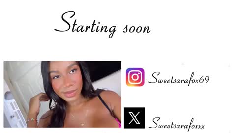 Snapshot of sweetsarafoxxx chatting on October 7, 2025, 3:09 pm Sara Sofia Libra online show from October 7, 2025, 3:09 pm