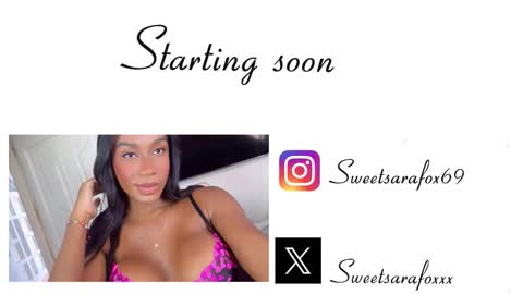 Snapshot of sweetsarafoxxx chatting on October 20, 2025, 5:02 pm Sara Sofia Libra online show from October 20, 2025, 5:02 pm