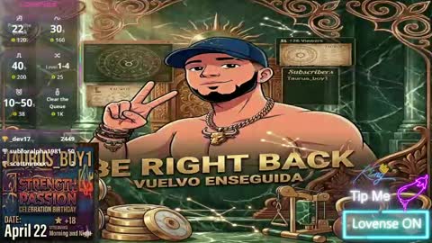  T A U R U S  online show from April 18, 2026, 1:15 pm