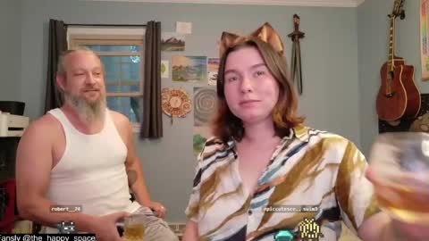Snapshot of the_happy_space chatting on June 8, 2026, 12:14 am MATERNITY LEAVE online show from June 8, 2026, 12:14 am