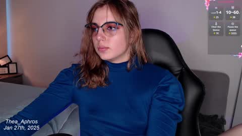 Snapshot of thea_aphros chatting on January 27, 2025, 10:06 pm Diosa Afrodita online show from January 27, 2025, 10:06 pm