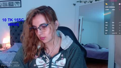 Snapshot of thea_aphros chatting on February 4, 2025, 9:52 pm Diosa Afrodita online show from February 4, 2025, 9:52 pm