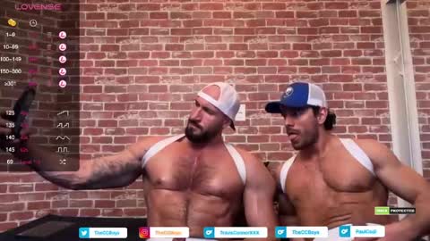 Snapshot of theccboysxxx chatting on May 1, 2026, 3:44 am The CC Boys Travis Connor Paul Codi online show from May 1, 2026, 3:44 am