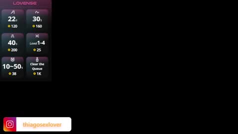 Thiago sexlover online show from February 18, 2025, 4:04 am