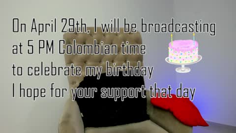 Snapshot of tiago_hannah chatting on April 26, 2026, 8:34 am carolina online show from April 26, 2026, 8:34 am