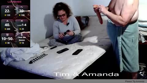 Tim  Amanda online show from February 8, 2026, 10:13 pm