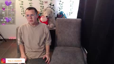 Tina N Charlie online show from March 9, 2026, 2:10 pm