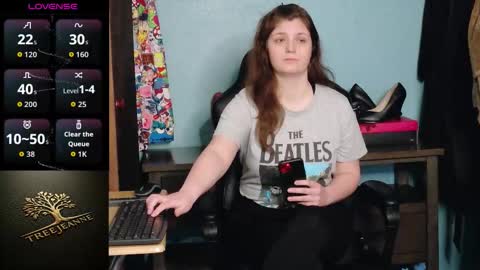 Snapshot of treejeanne chatting on January 13, 2026, 5:07 pm TreeJeanne online show from January 13, 2026, 5:07 pm