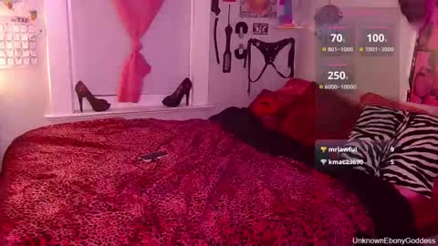 Snapshot of unknownebonygoddess chatting on October 19, 2025, 1:50 am unknownebonygoddess online show from October 19, 2025, 1:50 am