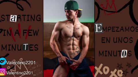 Snapshot of valentino2201 chatting on February 23, 2025, 1:35 am valentino online show from February 23, 2025, 1:35 am