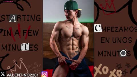 Snapshot of valentino2201 chatting on November 11, 2025, 12:32 am valentino online show from November 11, 2025, 12:32 am