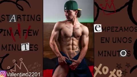 Snapshot of valentino2201 chatting on February 1, 2026, 3:38 am valentino online show from February 1, 2026, 3:38 am