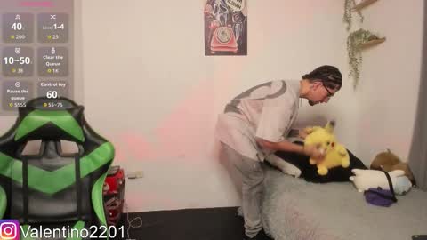 Snapshot of valentino2201 chatting on February 27, 2026, 4:23 am valentino online show from February 27, 2026, 4:23 am