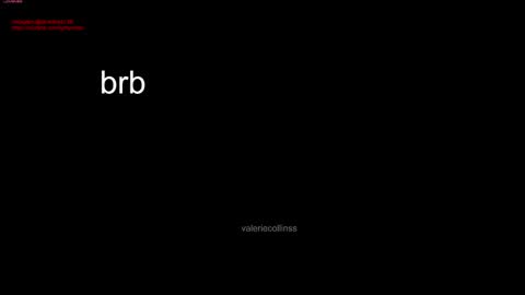 valeriecollinss_ online show from February 3, 2025, 2:14 am