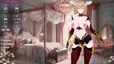 Valkie-Chan online show from November 29, 2025, 10:57 pm