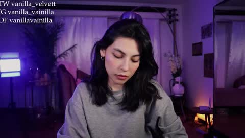 Snapshot of vanilla_velvet chatting on March 12, 2026, 12:28 am Annabet online show from March 12, 2026, 12:28 am