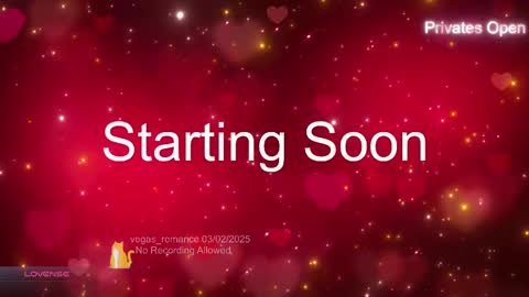 vegas_romance online show from March 3, 2025, 2:26 am