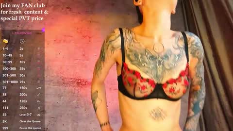 Lady or Goddess Vespera online show from November 29, 2025, 9:29 pm