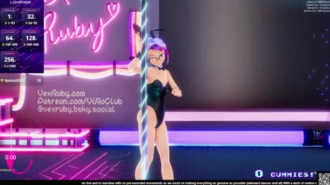 Vex Ruby online show from January 31, 2025, 1:43 am