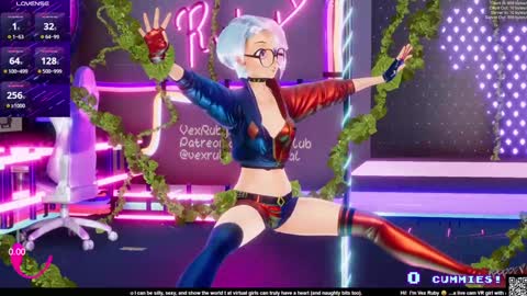 Vex Ruby online show from February 1, 2025, 2:05 am