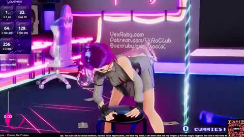 Vex Ruby online show from March 9, 2025, 1:25 am