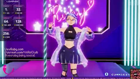 Vex Ruby online show from November 2, 2025, 12:02 am