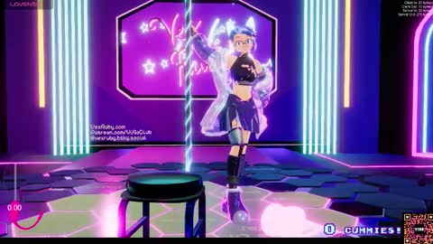 Vex Ruby online show from March 29, 2026, 12:10 am