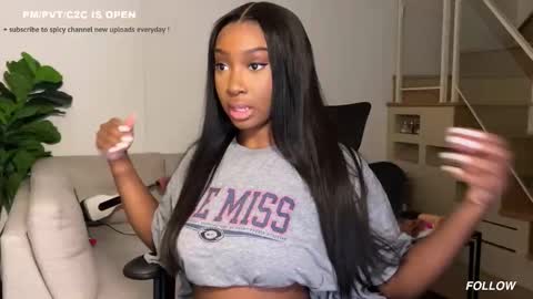 Fantasy Black Girl online show from February 26, 2026, 7:40 am