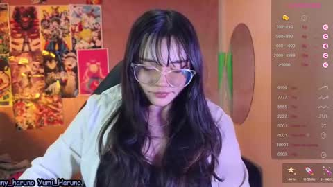 Haruno online show from February 14, 2025, 2:23 pm